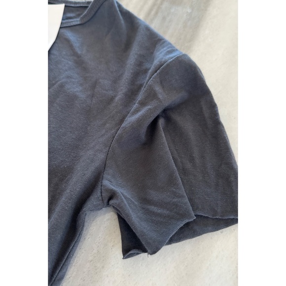 ZARA TRAFALUC Basic T-Shirt Charcoal S NWT - Picture 4 of 5